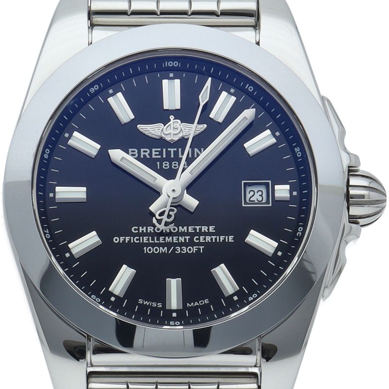 電池交換済 BREITLING ブライトリング ギャラクティック 29 スリーク W72348 W7234812/BE49 デイト ブラック SS ステンレス レディース クォーツ 【6ヶ月保証】【腕時計】【中古】 楽天市場】電池交換済 BREITLING ブライトリング ギャラクティック 29