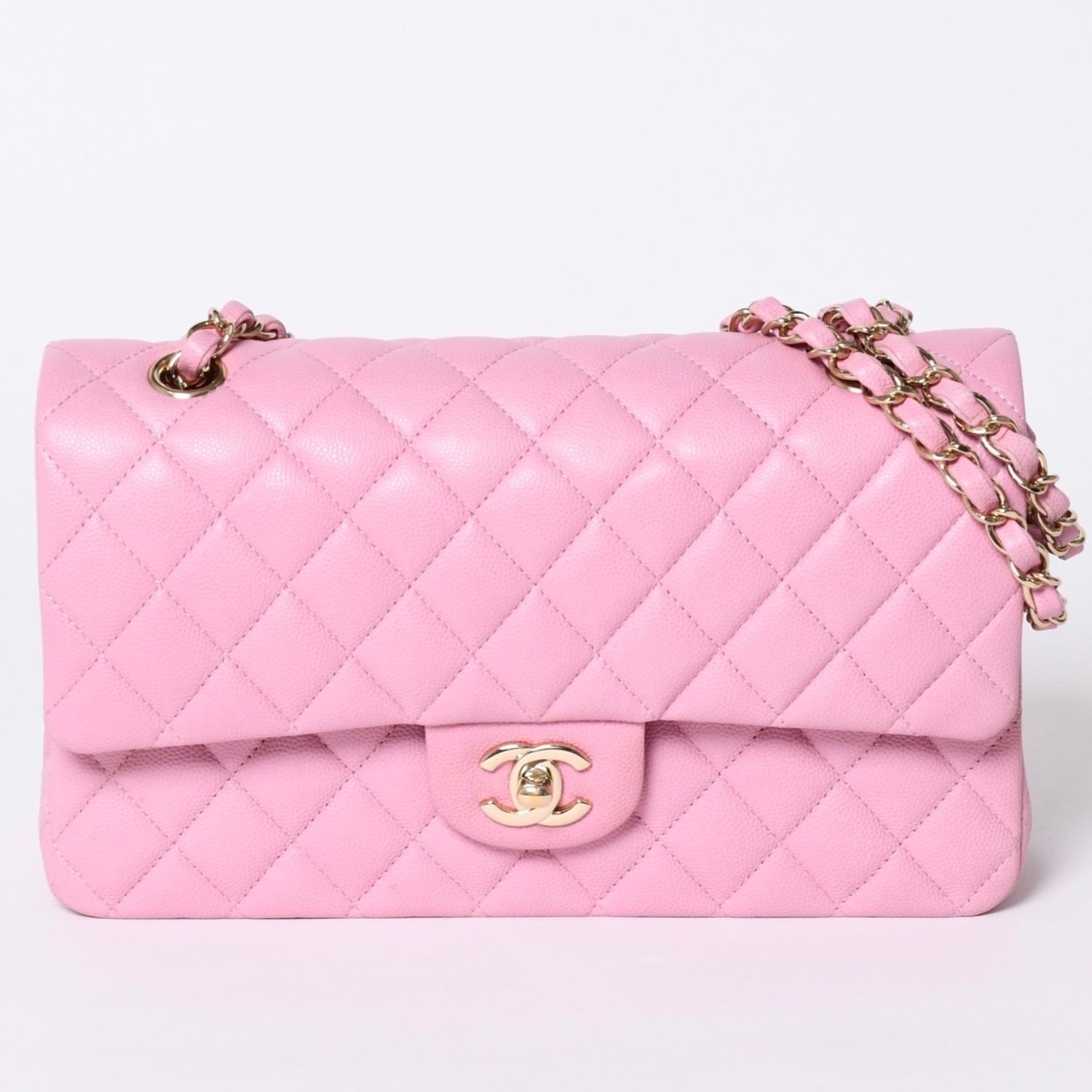 新品同様 CHANEL シャネル マトラッセ25 Wフラップ Wチェーン 