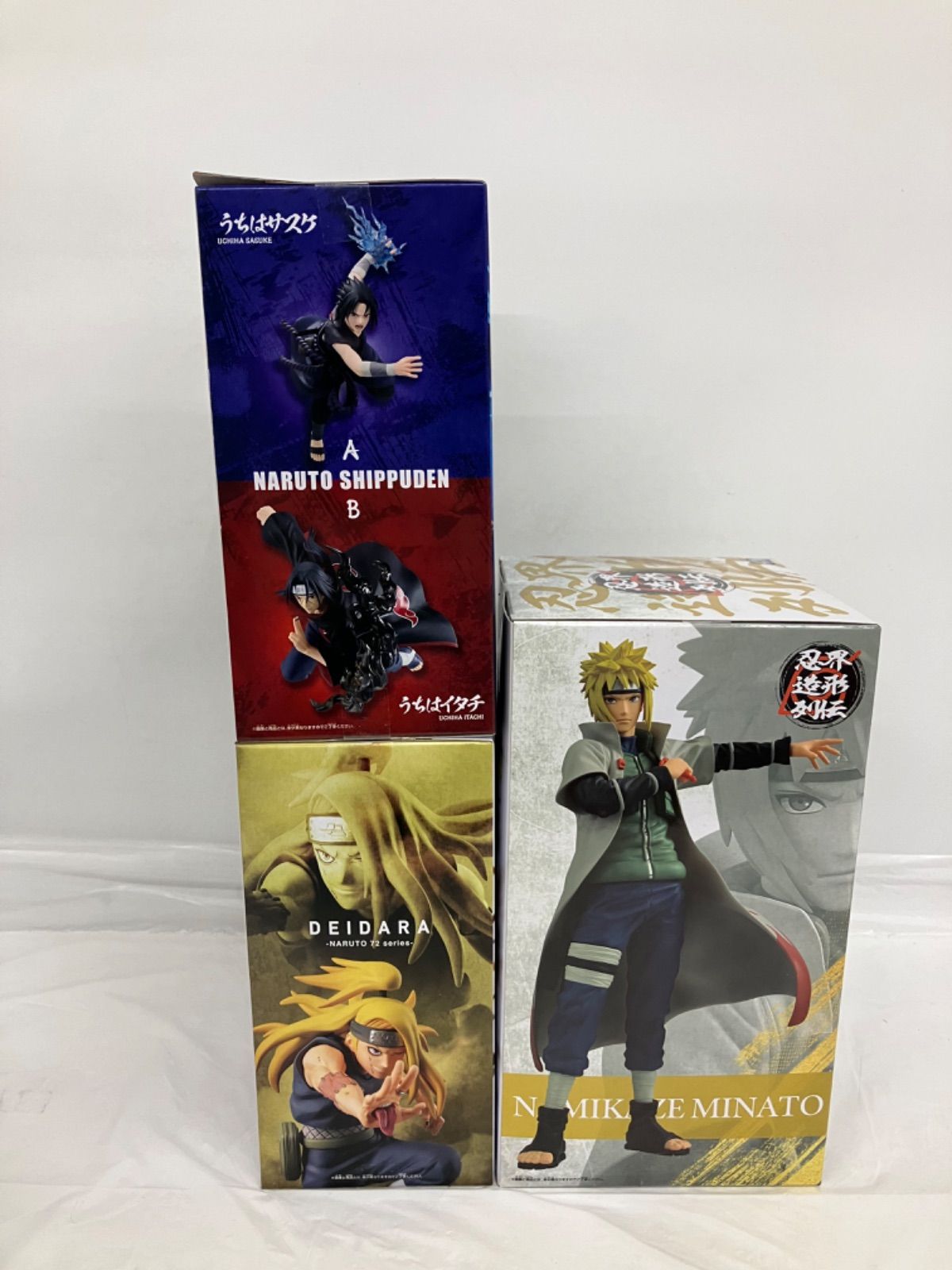 うるティ サスケ パワー 波風ミナト デイダラ フィギュア 19個 まとめ売り 未開封 ナルト うちはサスケ 忍界造形列伝 波風ミナト VIBRATION STARS