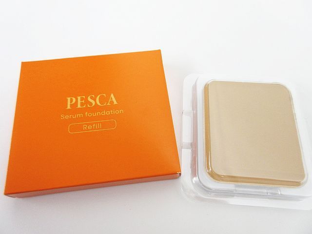 PESCA ペスカ 薬用 セラムファンデーション オークル 特別パッケージセット ペスカ サロン級の美白ケア 透明感のあるツヤ肌を演出 1品7役！薬用