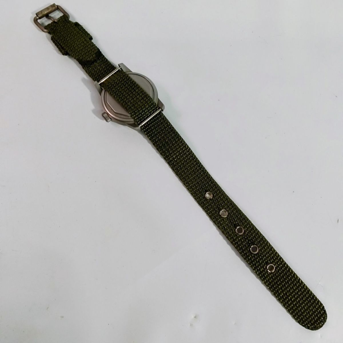 ジャンク品】ELGIN ミリタリーアナログ時計 24時間表示 《NO 01297