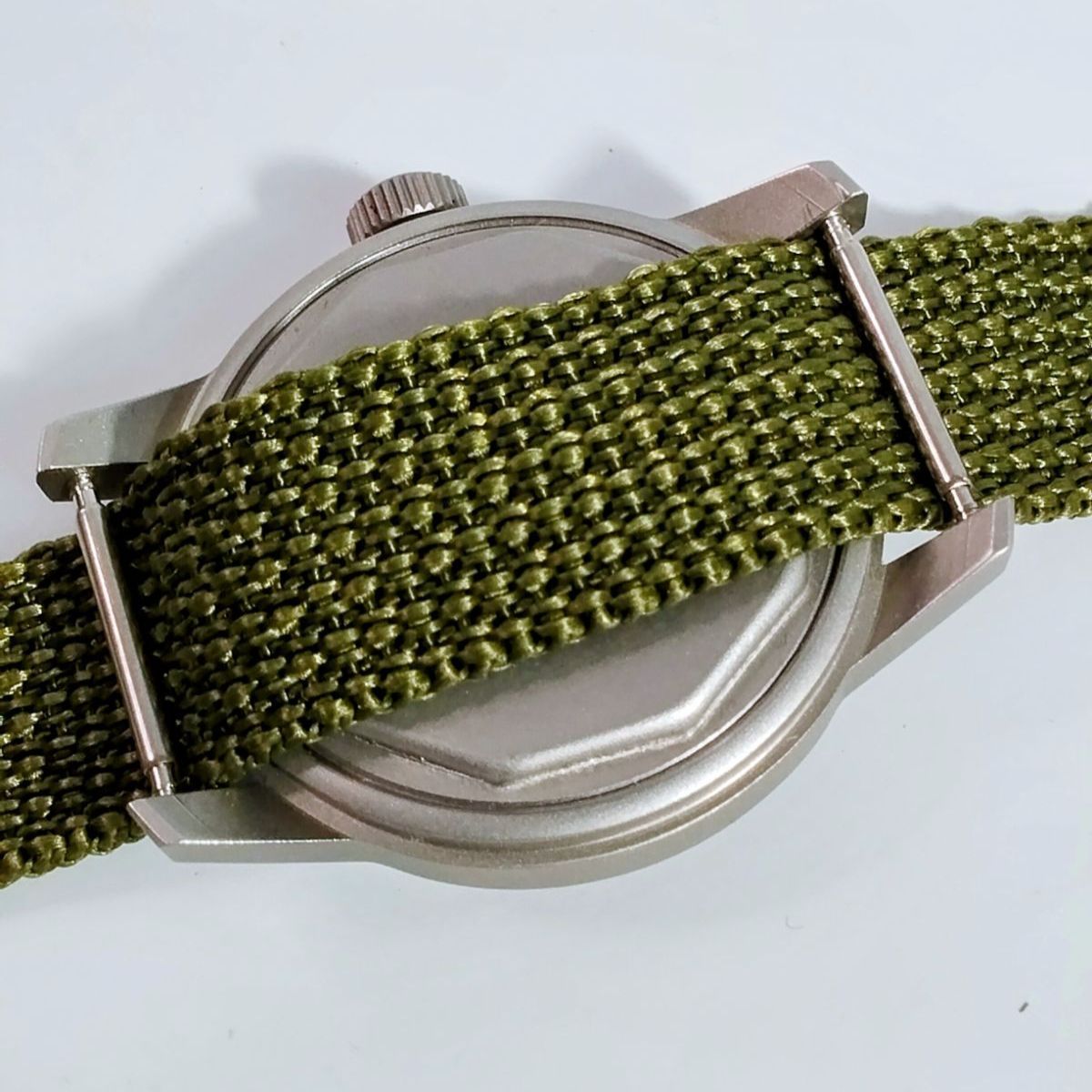 ジャンク品】ELGIN ミリタリーアナログ時計 24時間表示 《NO 01297
