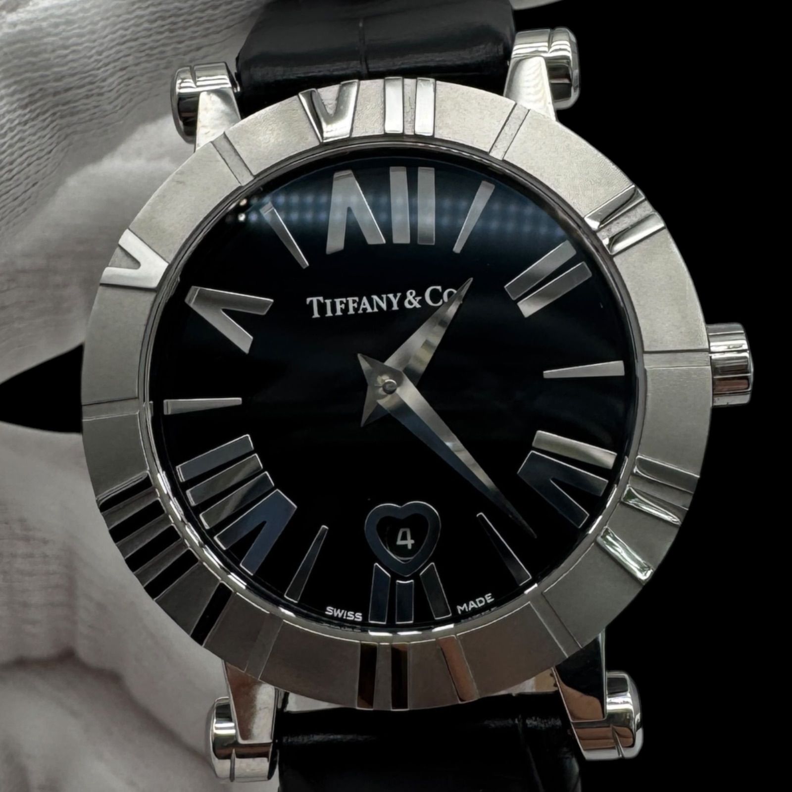 稼働 良品 TIFFANY&Co. ティファニー アトラス ドーム Z1300.11.11 