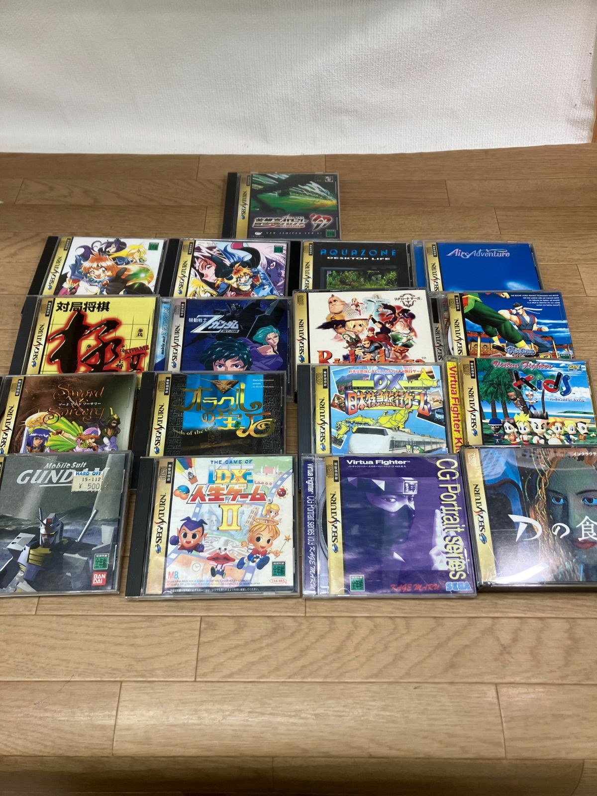 ☆空箱含む☆SEGASATURN ケースまとめ売り ☆ ジャンク セガサターン SEGASATURN ソフト 17本まとめ売り ※ケース