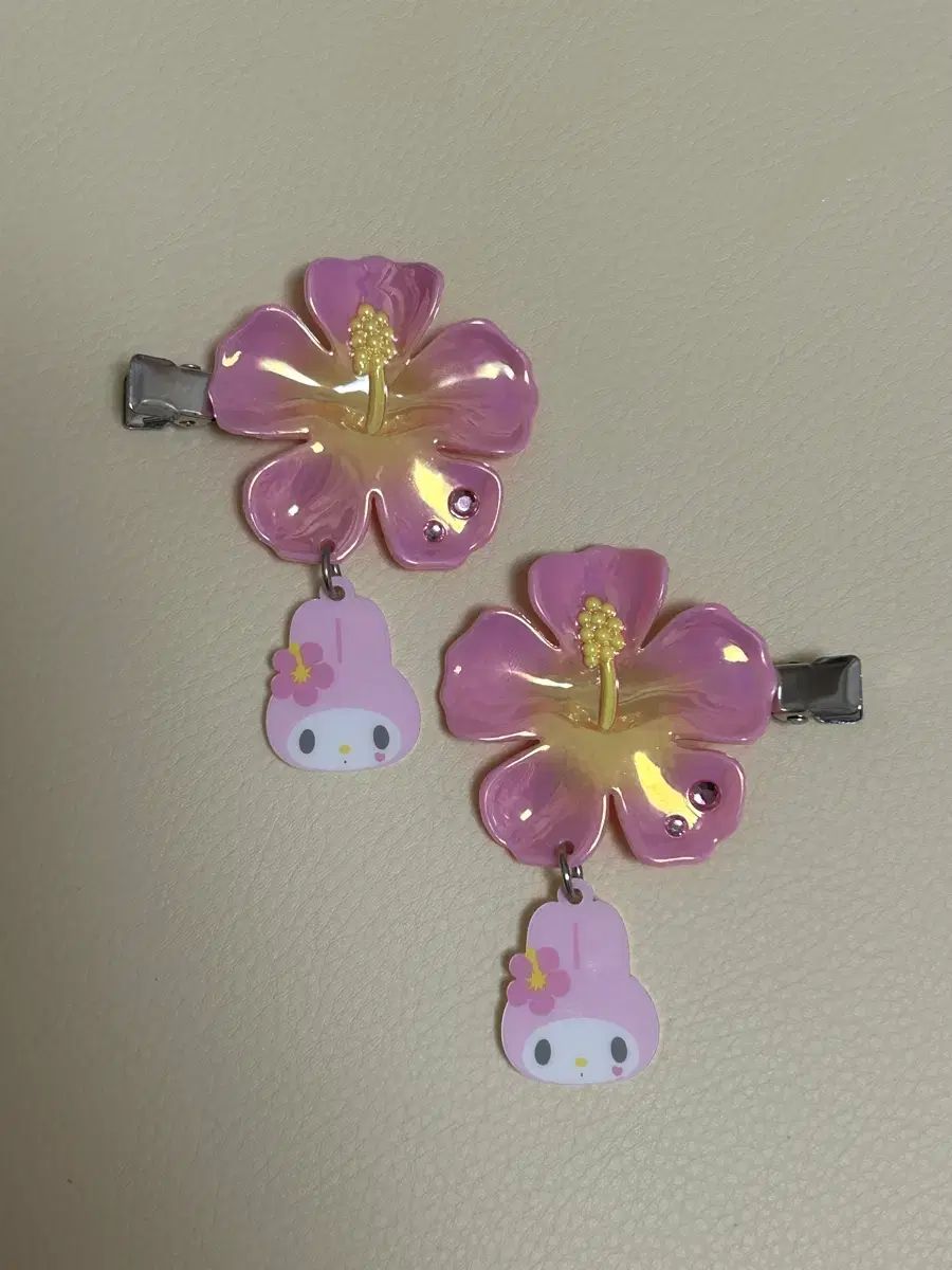サンリオ 平成 コギャル マイメロディ ハイビスカス ギャル ヘアクリップ ヘアピン