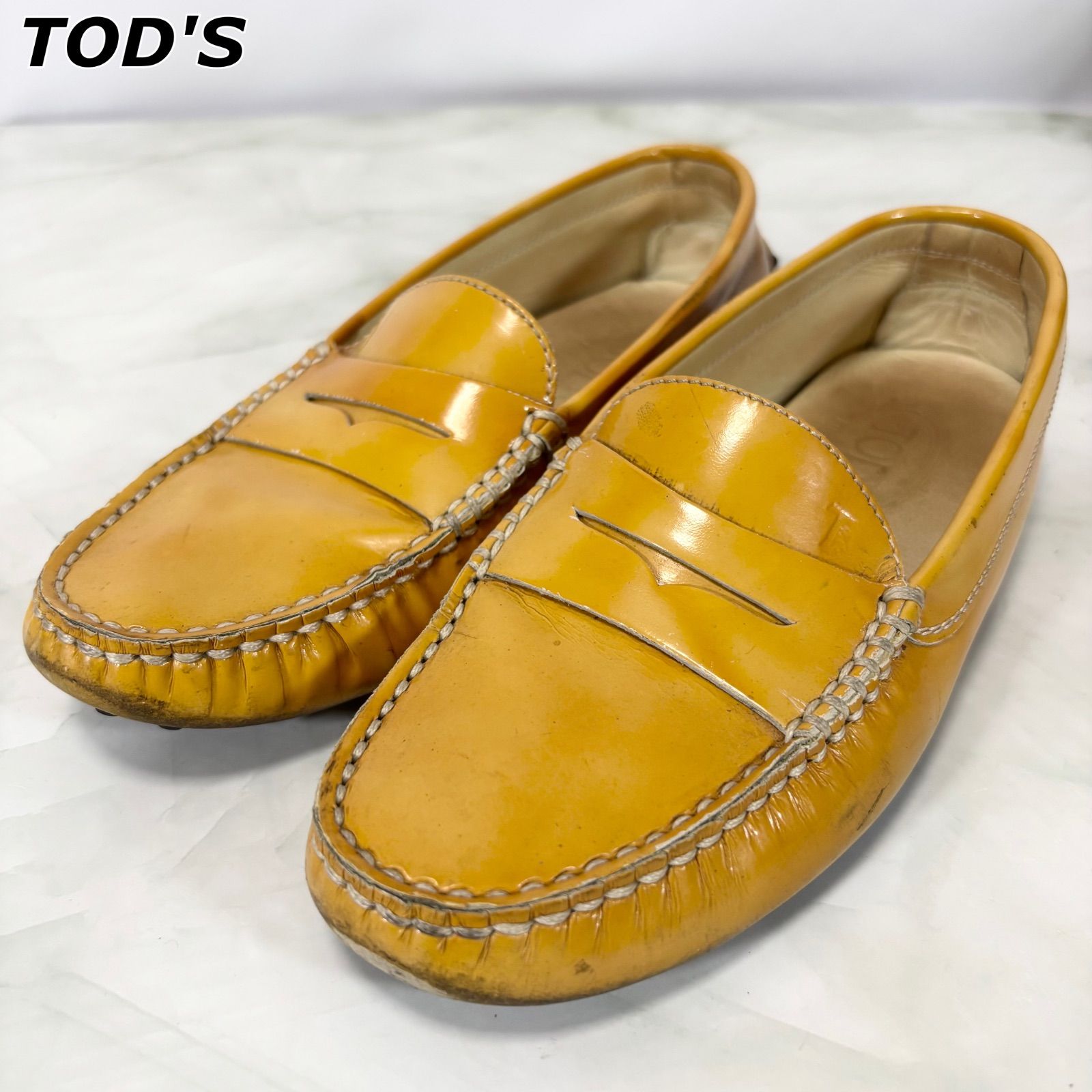 トッズ TOD'S サンダル トッズ TOD'S ドライビングシューズ エナメル