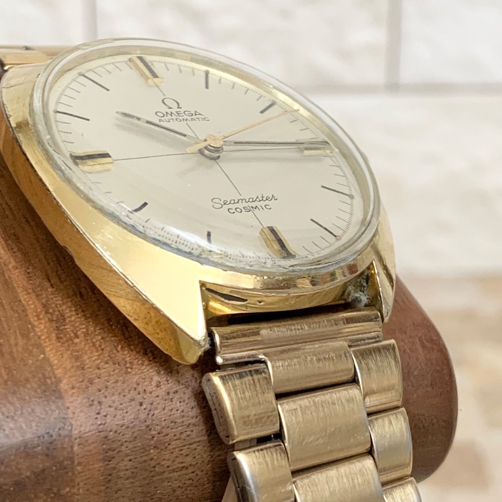 omega シーマスター cosmic コスミック ヴィンテージ メンズ腕時計 
