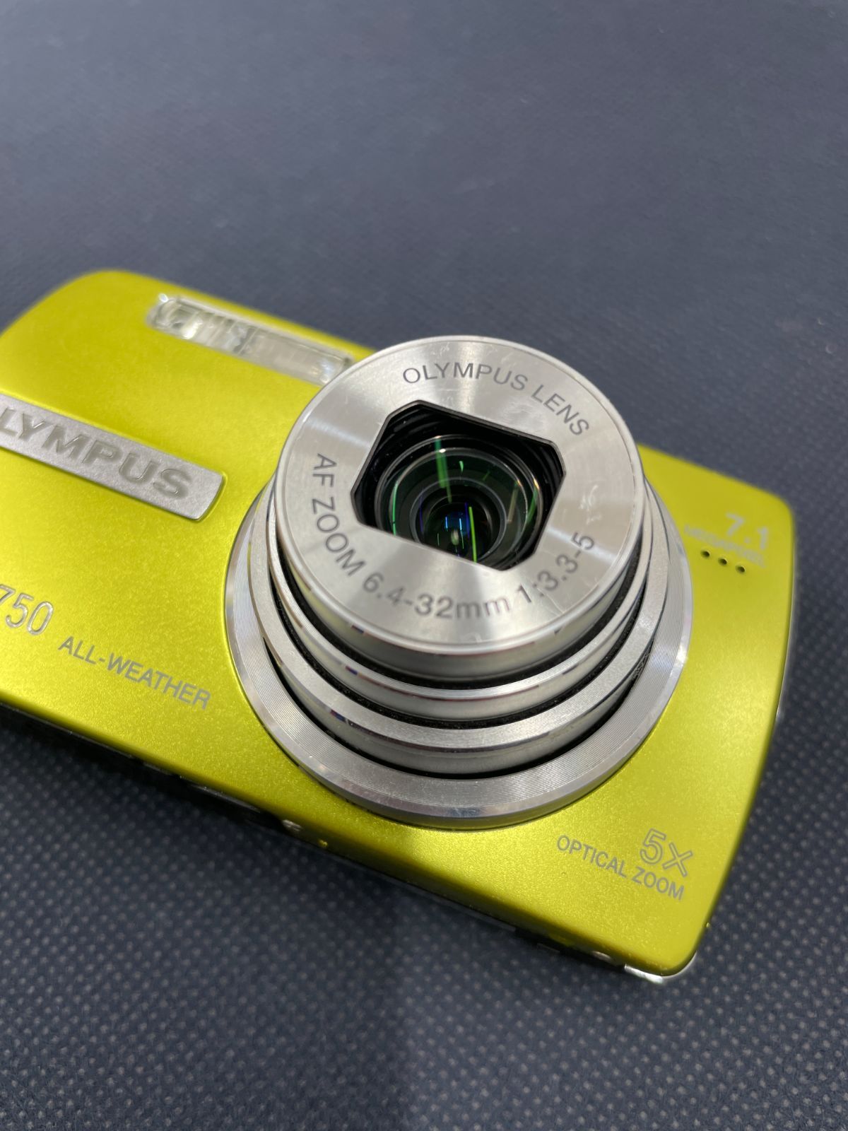 動作確認済 OLYMPUS μ-750 平成レトロ　コンデジ オリンパス ニュースリリース： 光学5倍ズームで世界最小・最軽量（※注