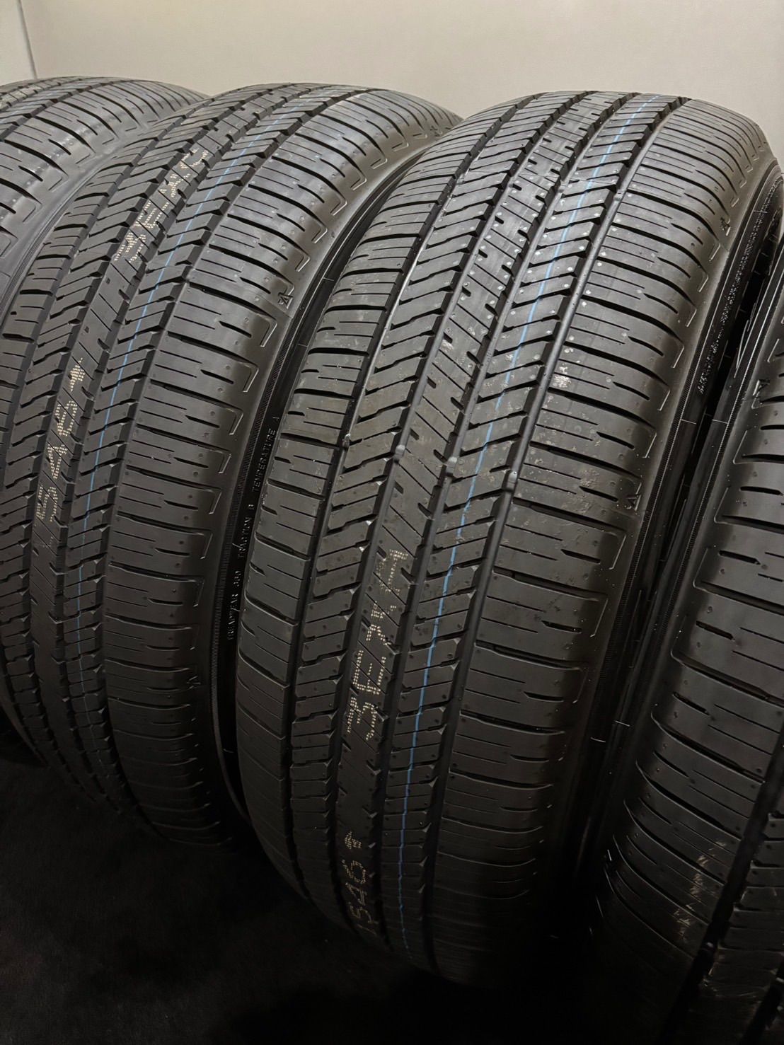 ★新車外し品 265/60R20 DUNLOP/GRANDTREK PT22 25年製 夏タイヤ サマータイヤ 4本 ランクル 250 300 タコマ タンドラ (南10-M47)