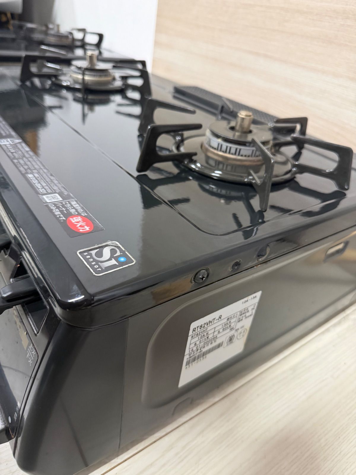 Rinnai リンナイ KGM62VTBR ガスコンロ 都市ガス 両面焼きグリル
