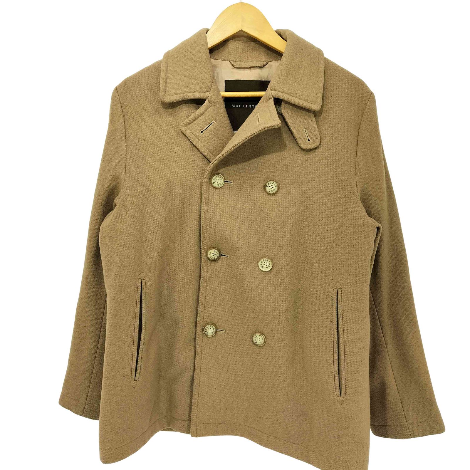 マッキントッシュ Mackintosh 英国製 ダブルブレスト ウール