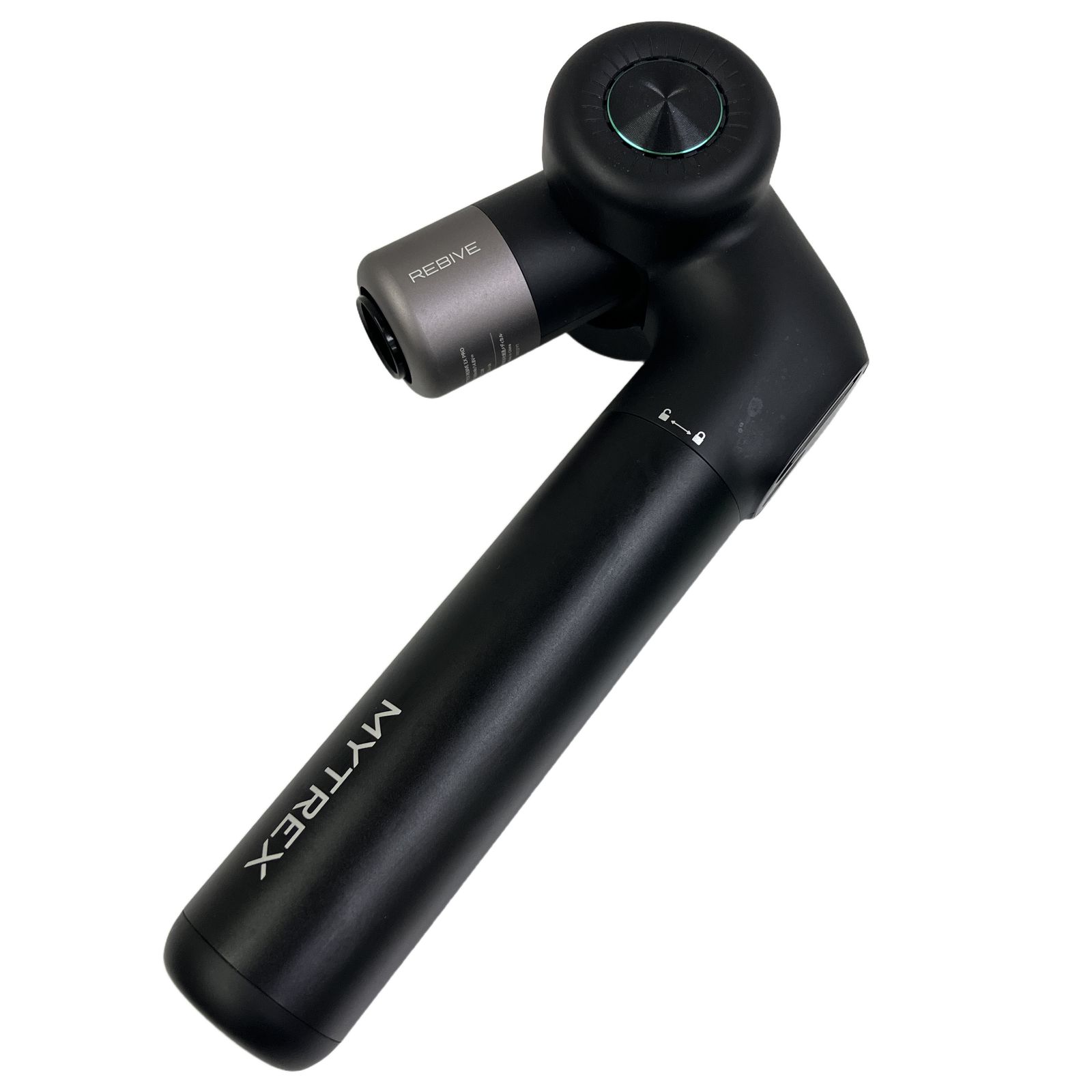 MYTREX REBIVE EX PRO MT-RBEX23B マッサージガン ハンディガン マッサージ ブラック 健康 家電 中古 T11181830