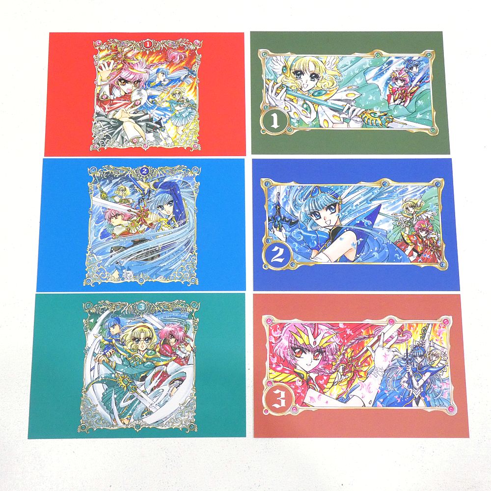 小牧店】CLAMP PREMIUM COLLECTION 魔法騎士レイアース 全6冊セット