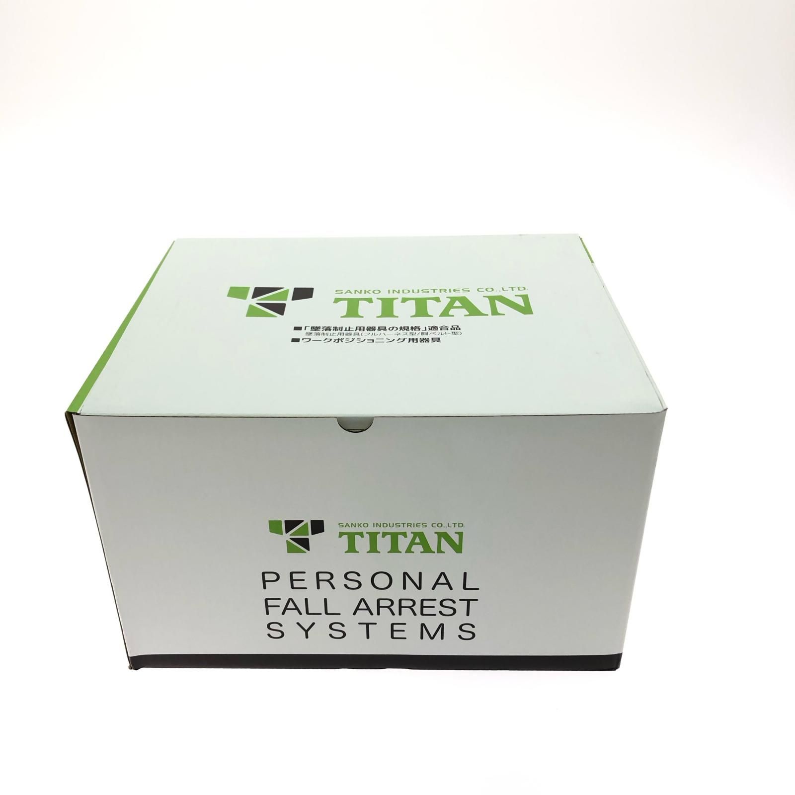 TITAN タイタン 傾斜面作業用 ワークポジショニング用器具 フルハーネス型安全帯 SRN-DH-M