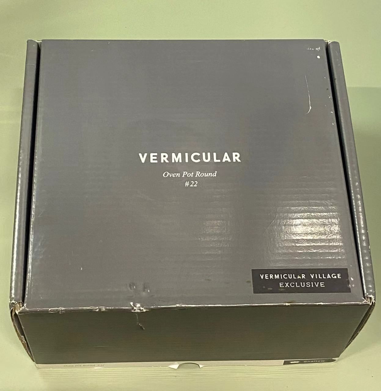 開封済み 未使用】鍋 VERMICULAR oven pot round #22 - メルカリ