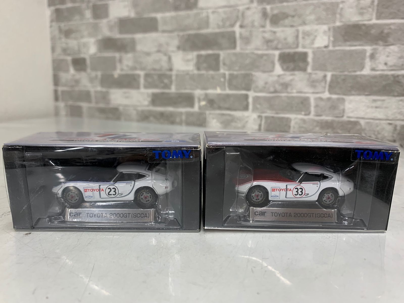 TOMICA LIMITED トミカリミテッド 0040 TOYOTA 2000GT (SCCA) No.23/33