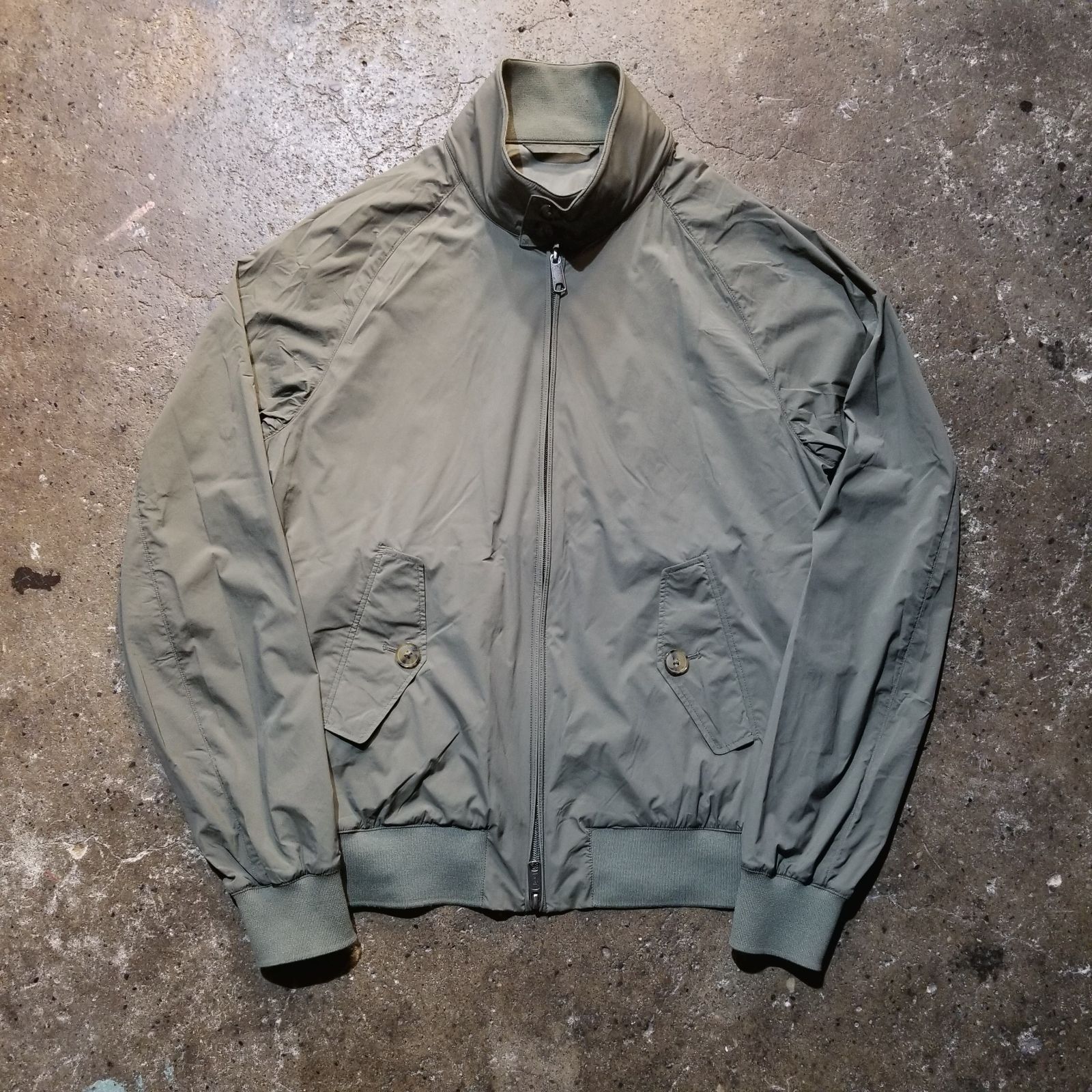 BARACUTA SHIPS別注 G9 ナイロン パッカブル ハリントンジャケット 38 