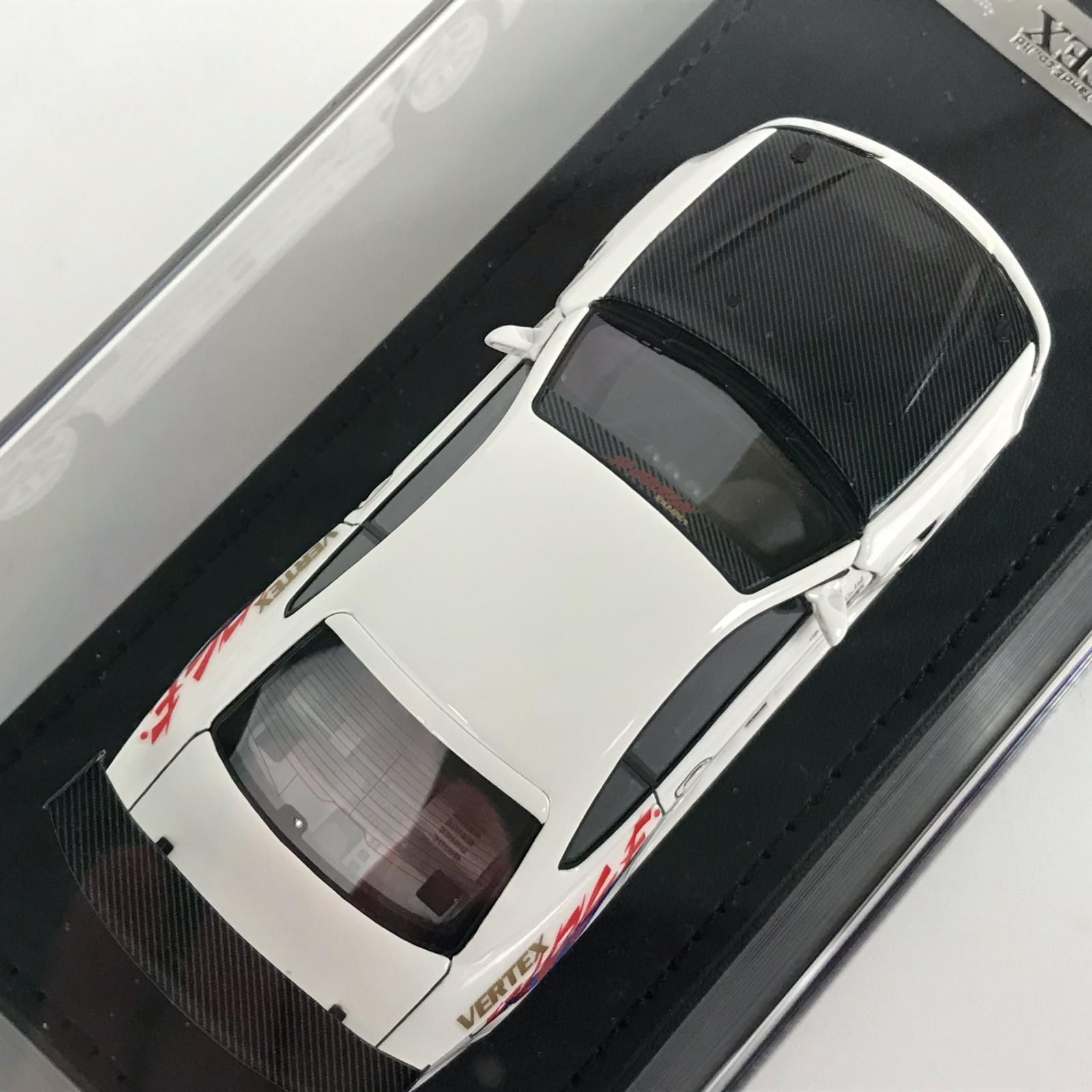 イグニッションモデル 1/43 VERTEX S15 シルビア White With Engine