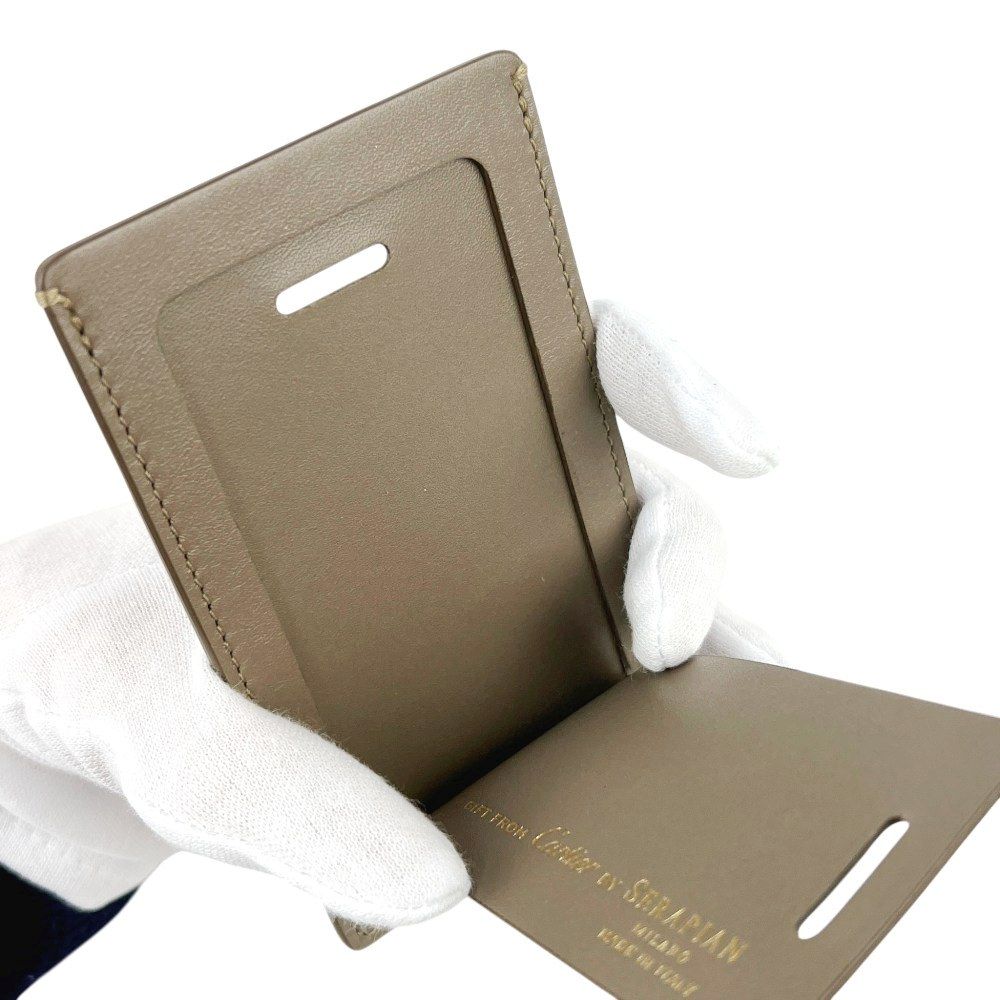 カルティエ □未使用□ 日本限定品 ラゲージタグ ネームタグ