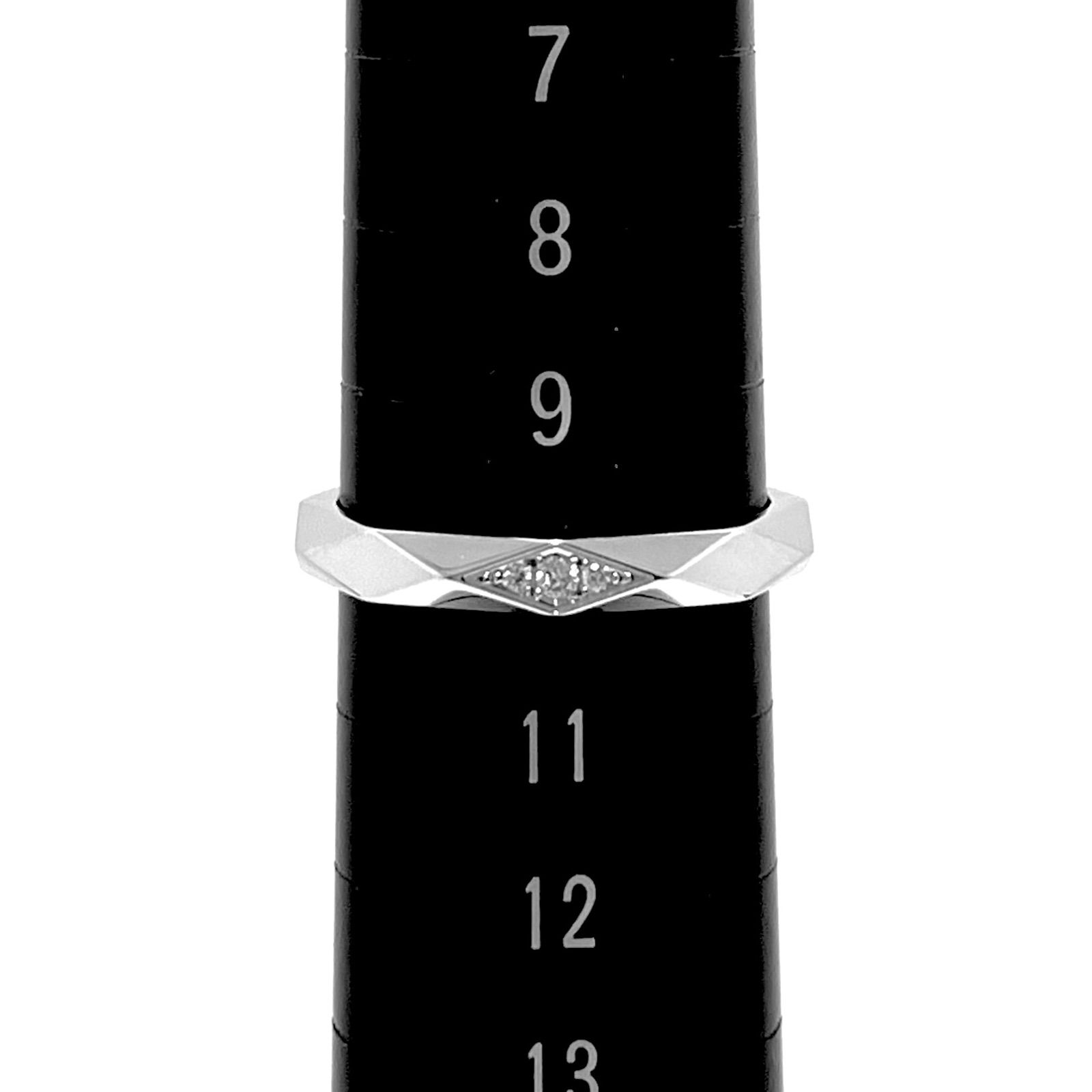 BOUCHERON / ブシュロン ファセット 3P ダイヤリング ミディアム Pt950 