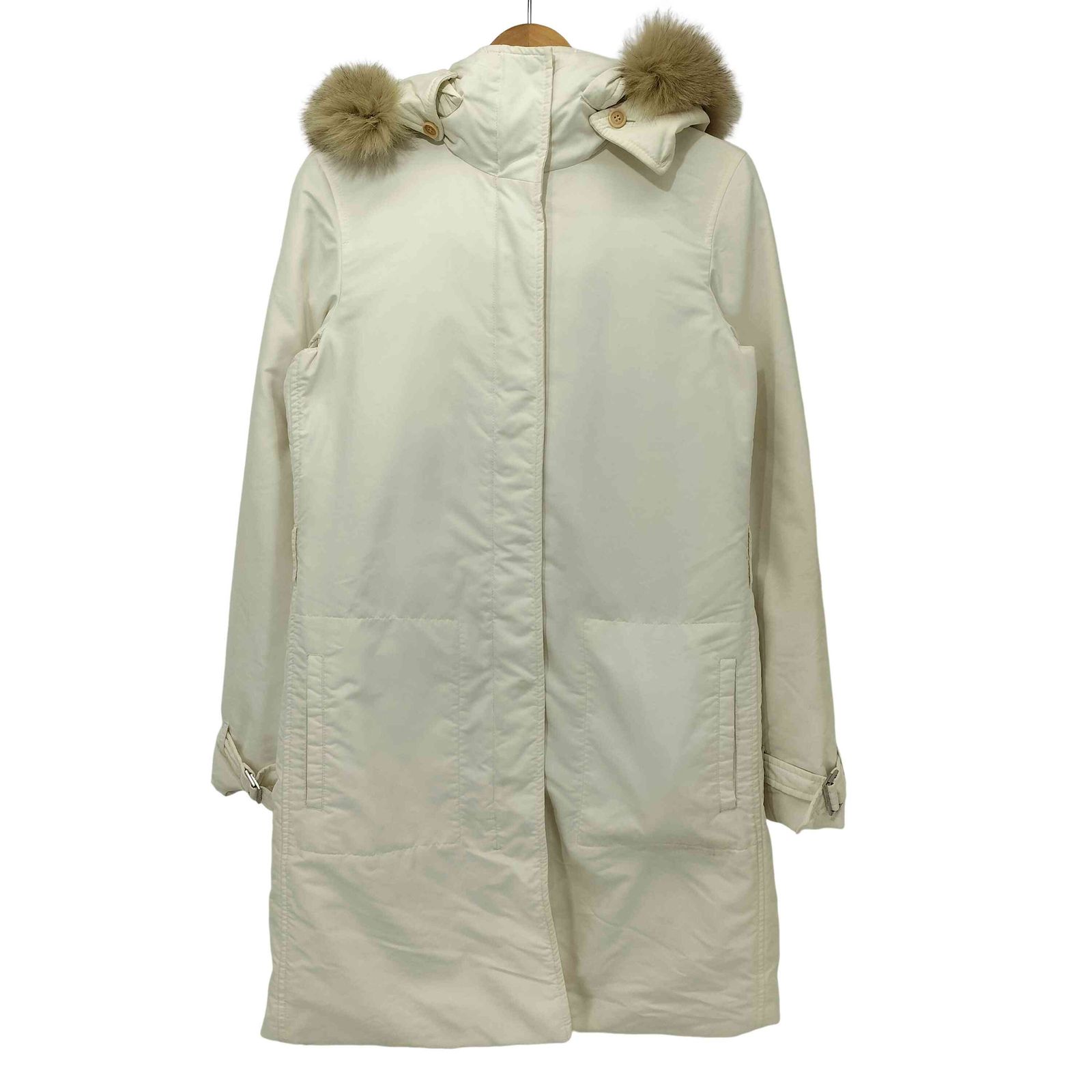 エスマックスマーラ S Max Mara ファー フーデッド コート レディース