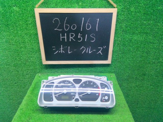 【中古】シボレークルーズ(スズキ) LA-HR51S スピードメーター 34100-70H50 自社品番260161 Z7T
