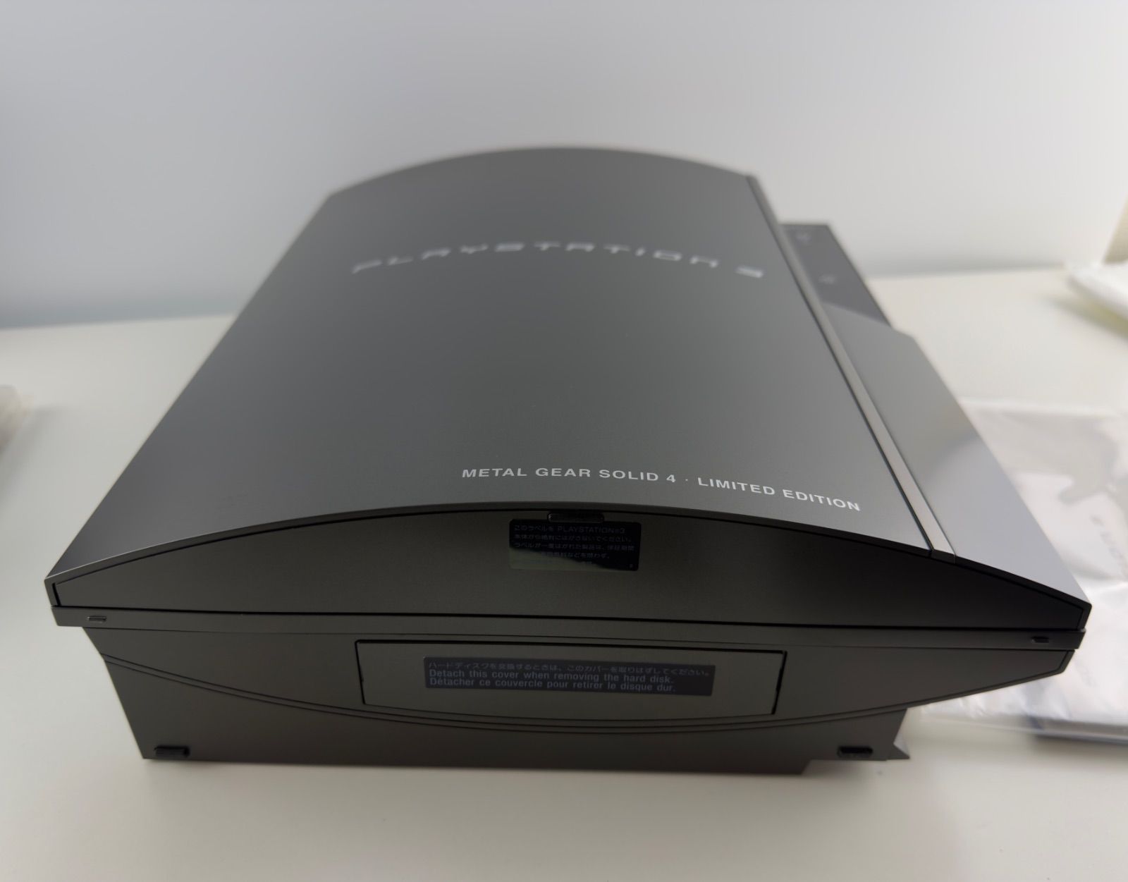 極美品 PS3 メタルギアソリッド 鋼 CECHH00 MG 本体 プレステ3 METAL 