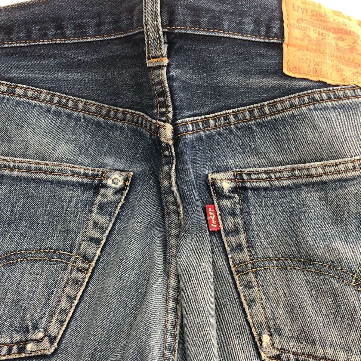 90s Levis ジーンズ 501XX SIZE W30×L34 ダメージ・リペア有 古着 555