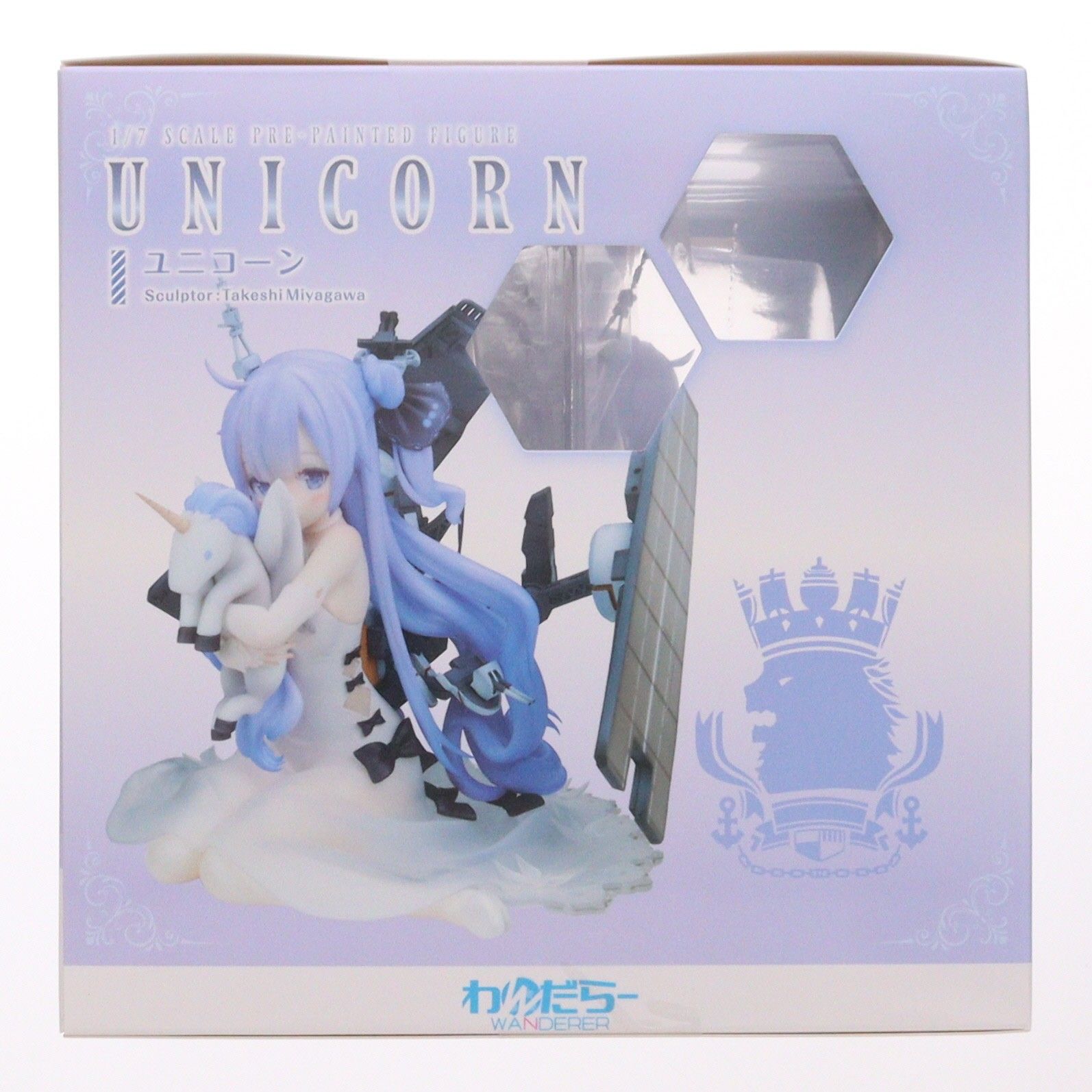 ユニコーン アズールレーン 1/7 完成品 フィギュア わんだらー - メルカリ