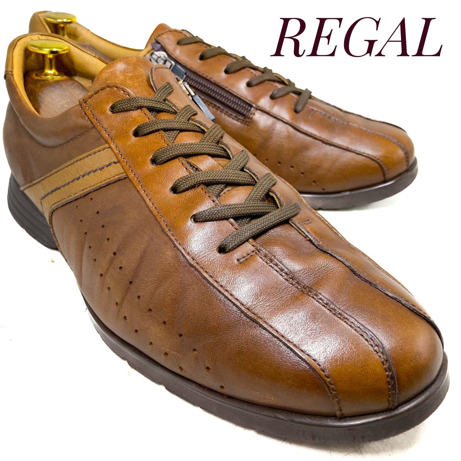 リーガル カジュアル メンズ REGAL リーガル サイドジップ レザー