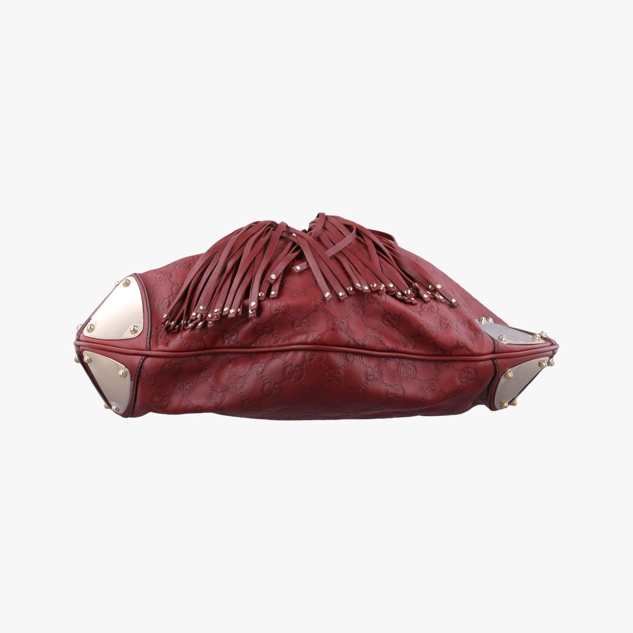 グッチGucciインディ ホーボー レッド レザー 177088 H2850167 - メルカリ