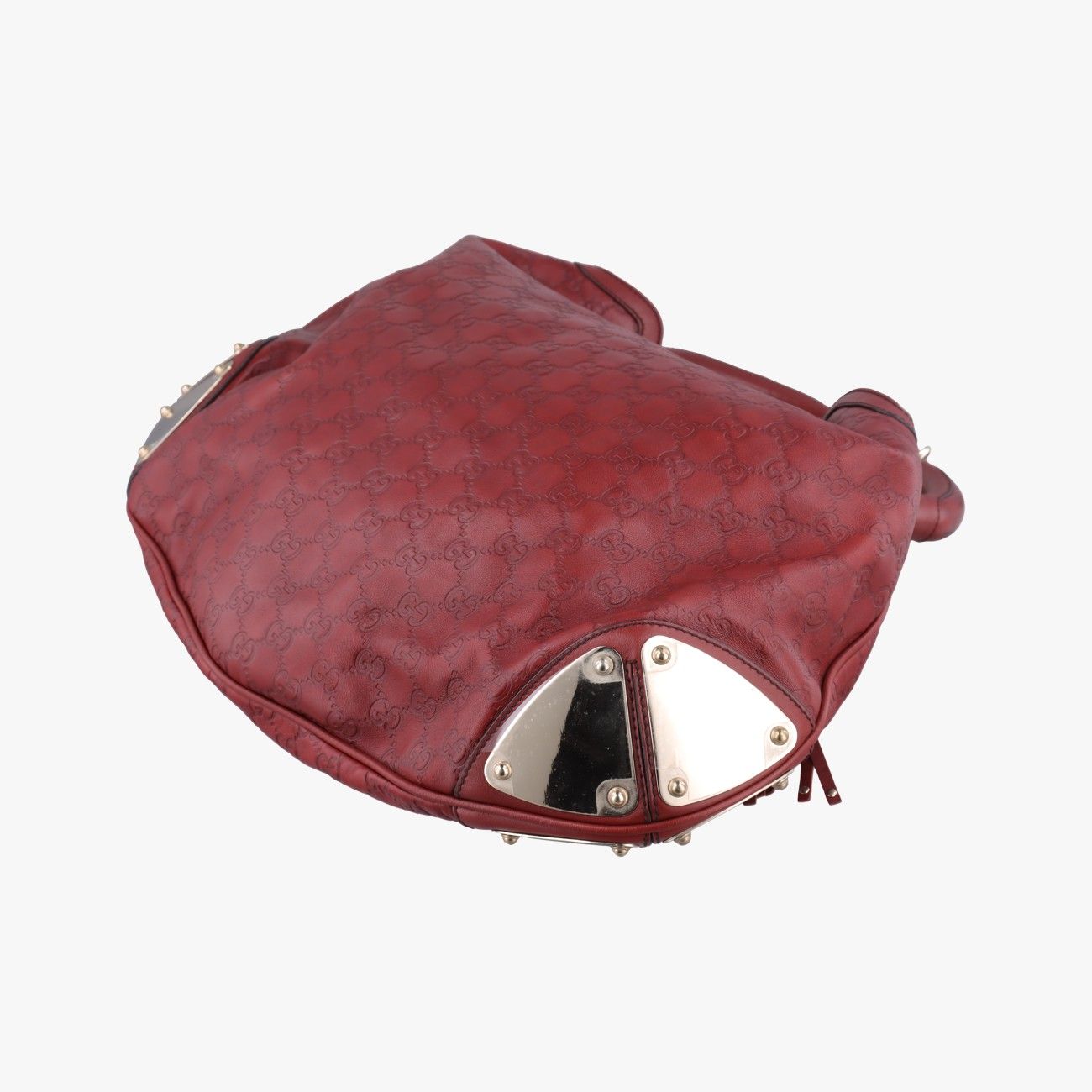 グッチGucciインディ ホーボー レッド レザー 177088 H2850167 - メルカリ