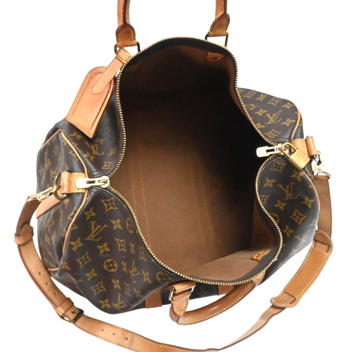 LOUIS VUITTON ルイヴィトン モノグラム キーポルバンドリエール45