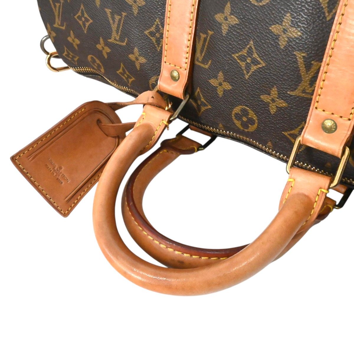 LOUIS VUITTON ルイヴィトン モノグラム キーポルバンドリエール45