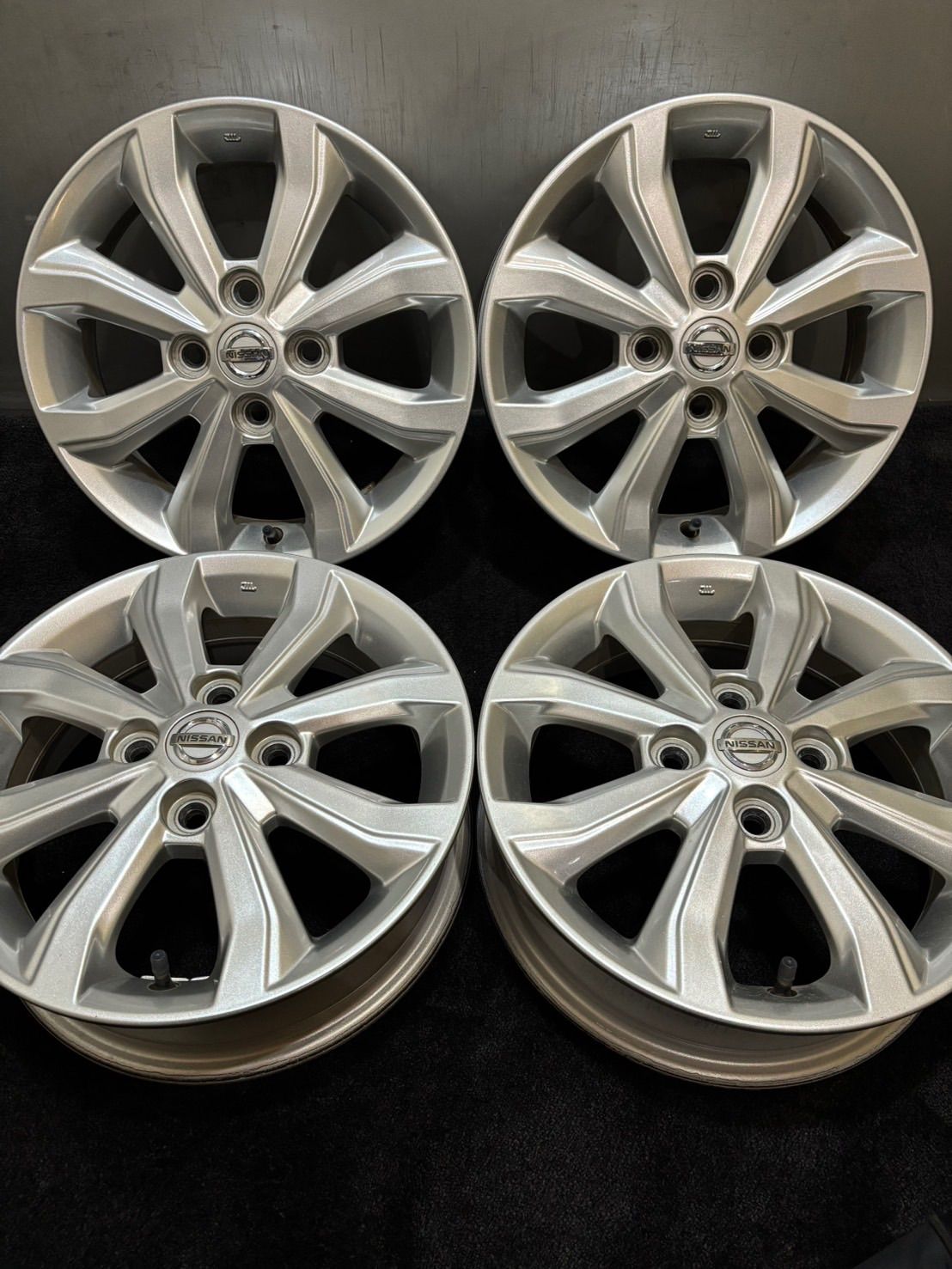 ★日産 デイズ Xグレード 純正 14インチ 4.5J +46 100 4H アルミホイール 4本 ルークス サクラ モコ (1-M59) 18,000円