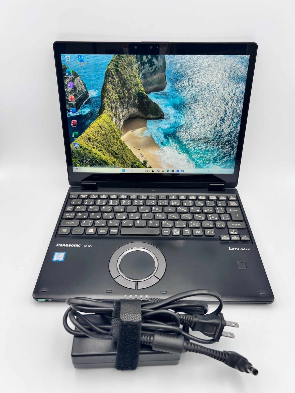 J110// Panasonic Let's note CF-QV8 i7 8世代 / 16GB / 512GB / Windows 11 Pro / Office 2024 付き