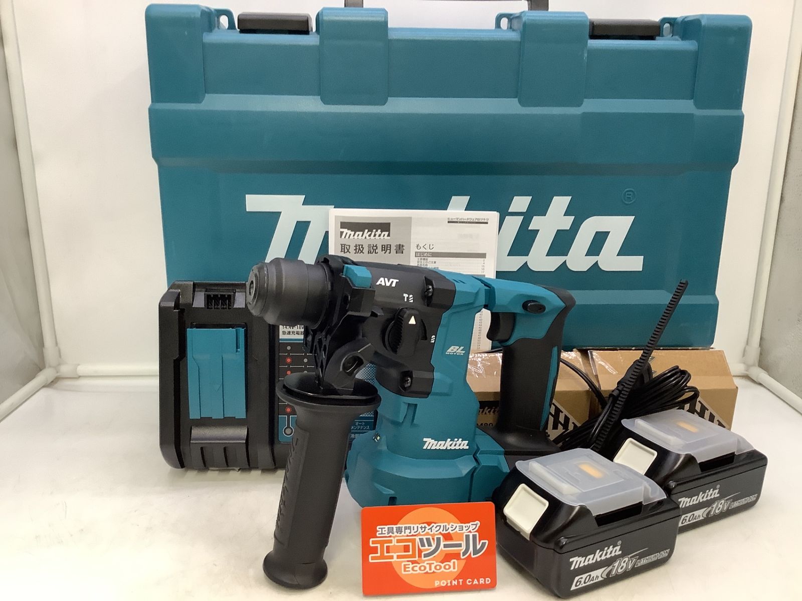 【未使用】Makita/マキタ HR183DRGX ☆ 18V充電式ハンマドリル [IT_B7UYW][岡イ][M04]