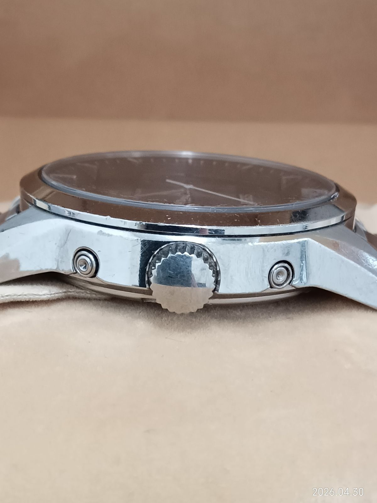 稼働 SEIKO 7B24-0BB0 電波 ソーラー チタン 箱有 セイコー チタニウム