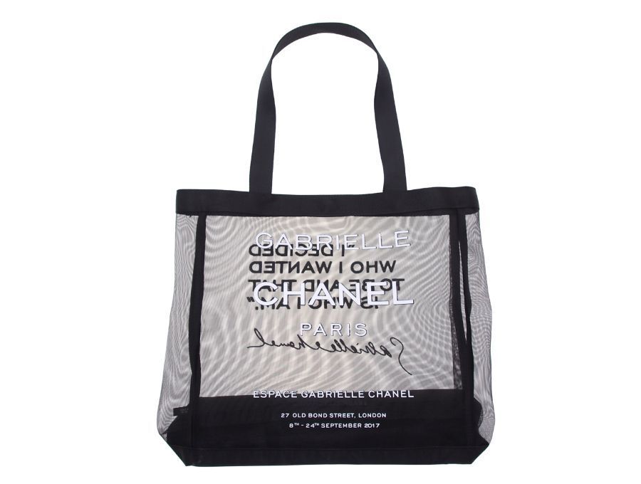 シャネル ノベルティ メッシュトートバッグ 2017 ガブリエル CHANEL