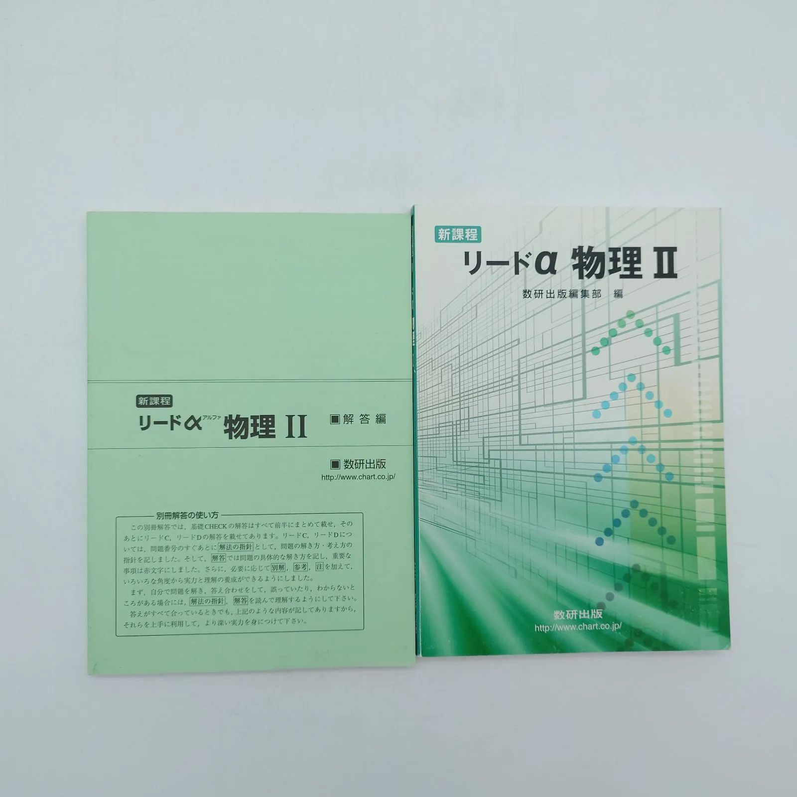 7 新課程 リードα 物理 II 数研出版編集部 数研出版 解答付き 2冊