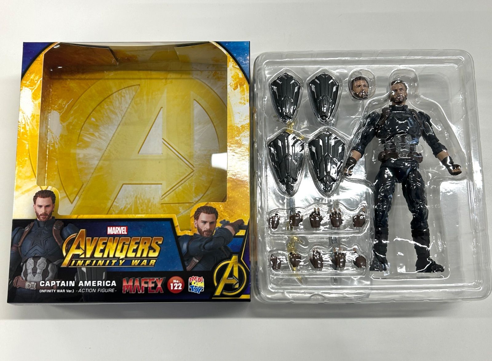 MAFEX キャプテン・アメリカ インフィニティ・ウォー Ver. 新品・未開封 アベンジャーズ／インフィニティ・ウォー』のキャプテン・アメリカが