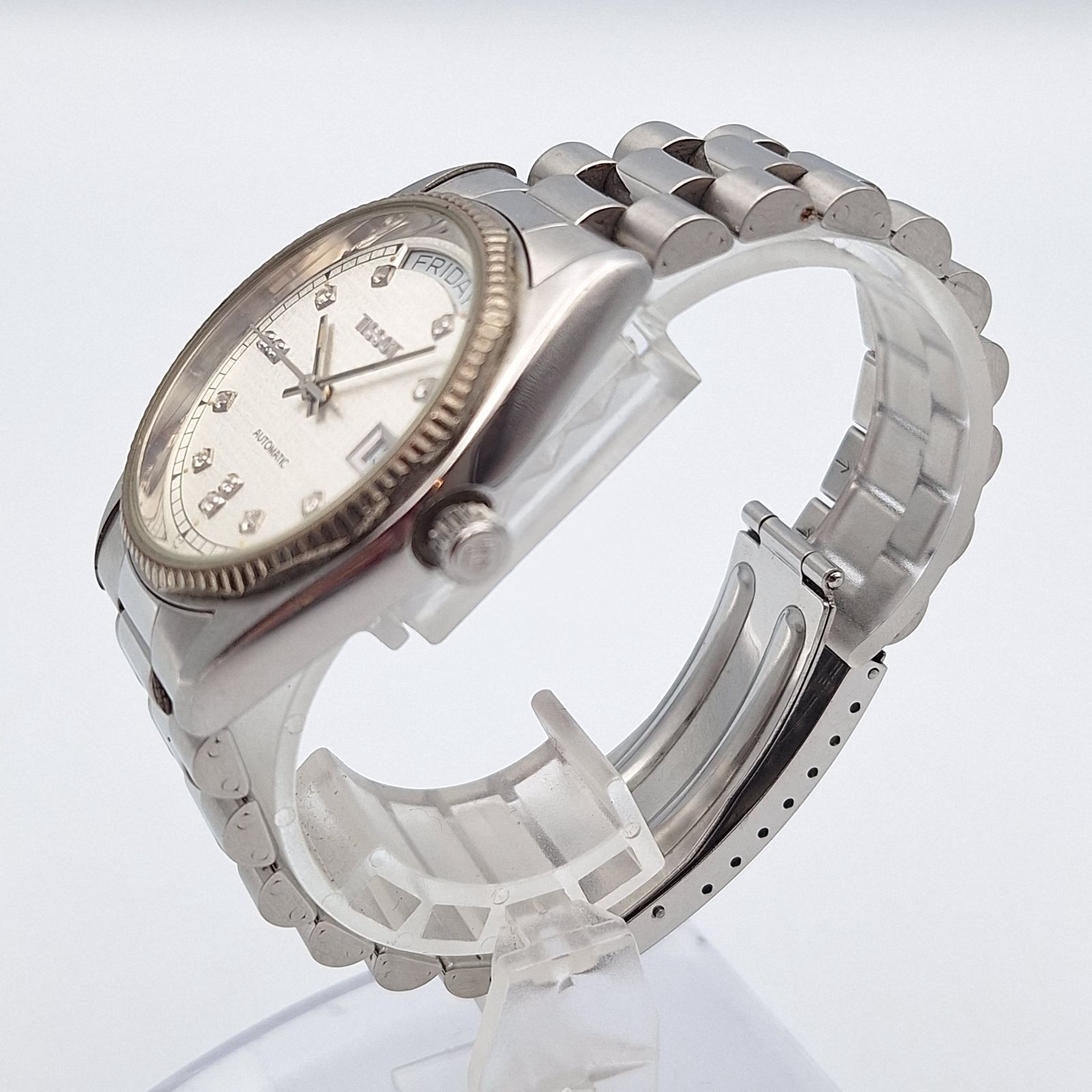 ティソ TISSOT シースター SEASTAR 自動巻き デイデイト 石付き 3針