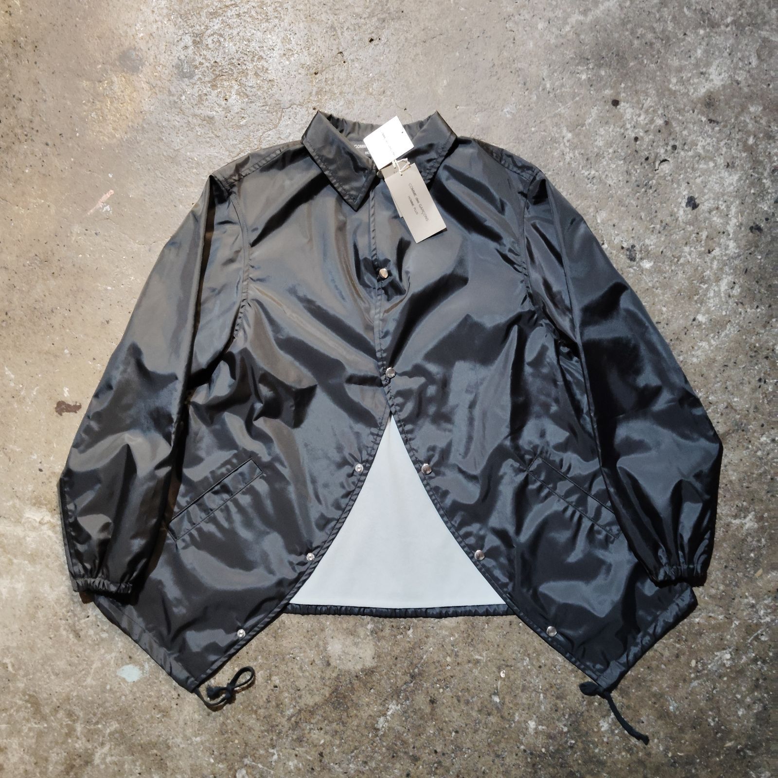 COMME des GARCONS HOMME PLUS 20ss バックロゴねじれコーチジャケット