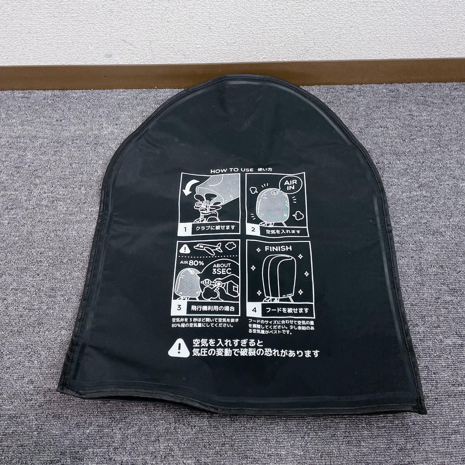 Samsonite ゴルフトラベルケース ハードタイプ グレー - メルカリ