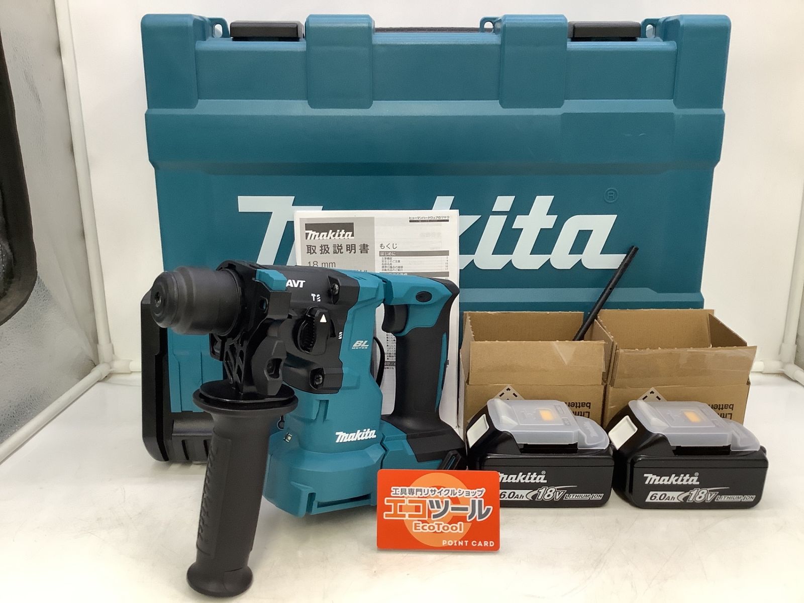 【未使用】Makita/マキタ HR183DRGX ☆ 18V充電式ハンマドリル [IT_51MYM][岡イ][M04]