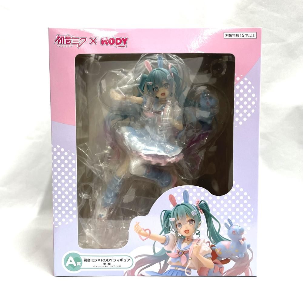 初音ミク RODY A賞 C賞 フィギュア タイトーくじ 未開封品 中古】未開封)A賞 初音ミク×RODY フィギュア ｢タイトーくじ 初音ミク