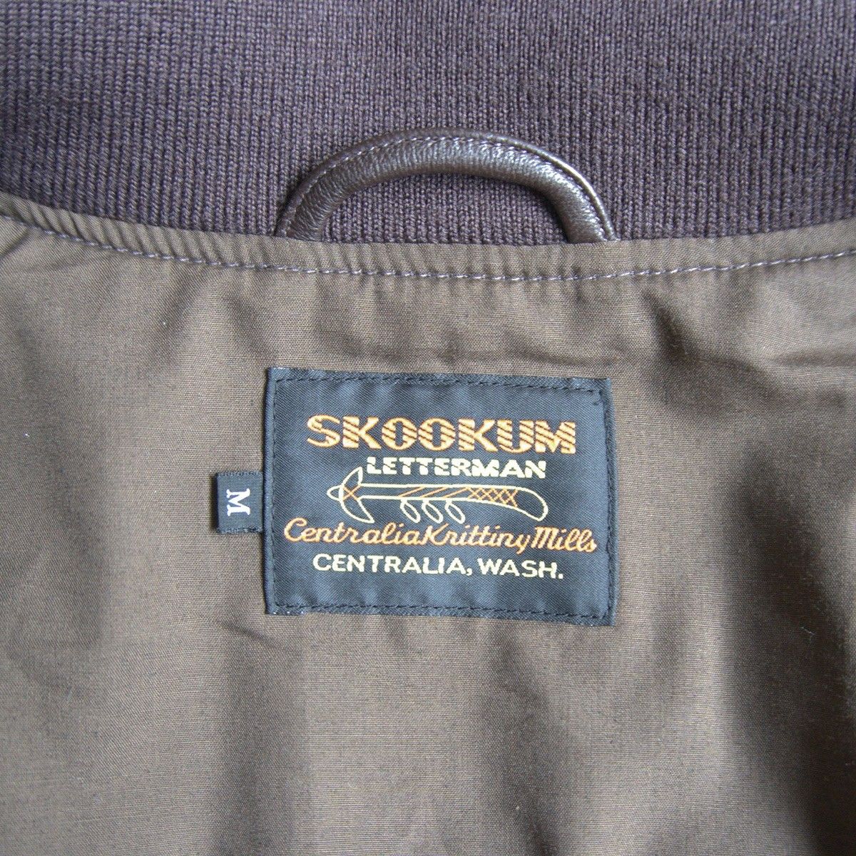 美品/relume JOURNAL STANDARD別注】SKOOKUM【A-1 レザー バルスター