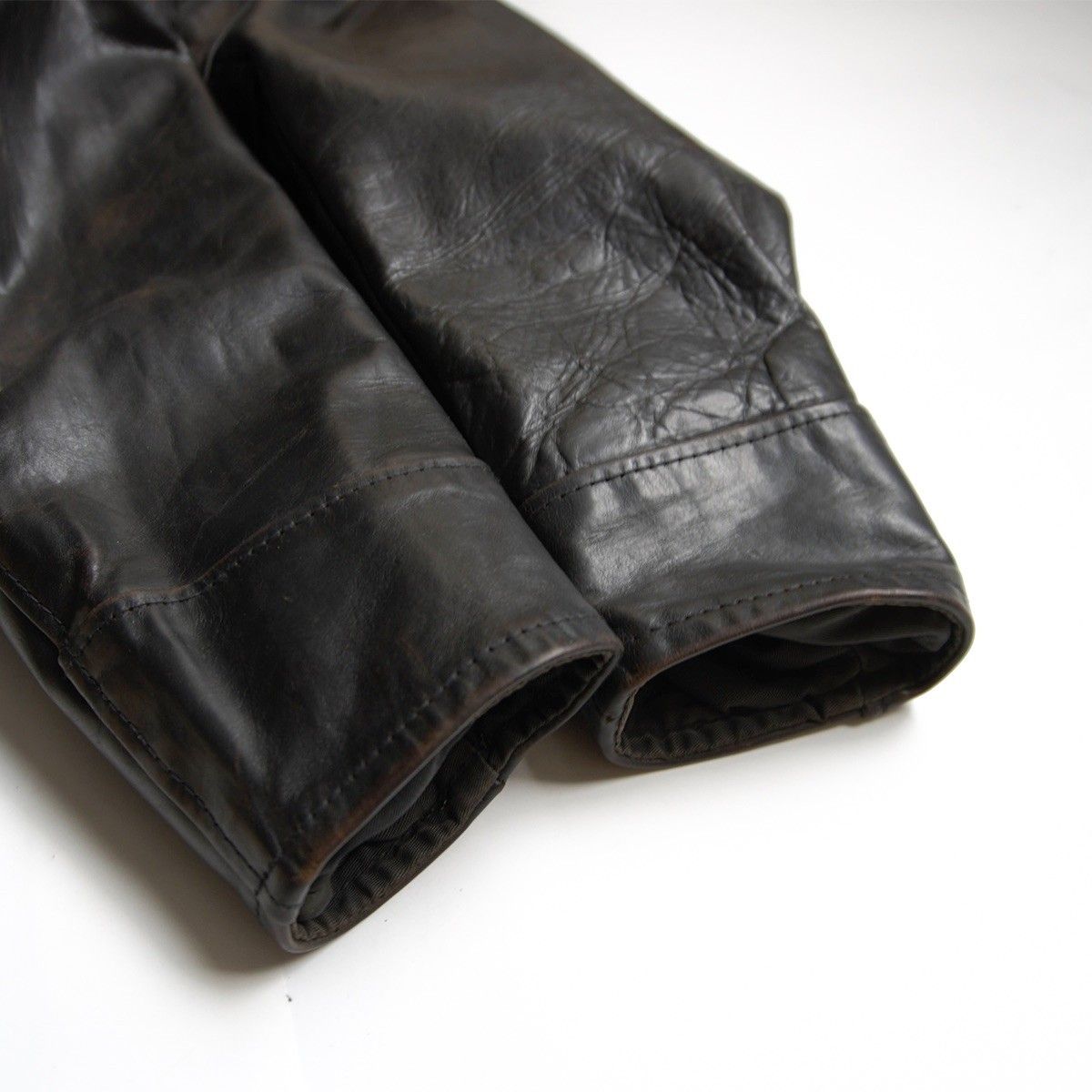 雰囲気抜群/ビッグサイズ】AERO LEATHER【ハイウェイマン ホースハイド 