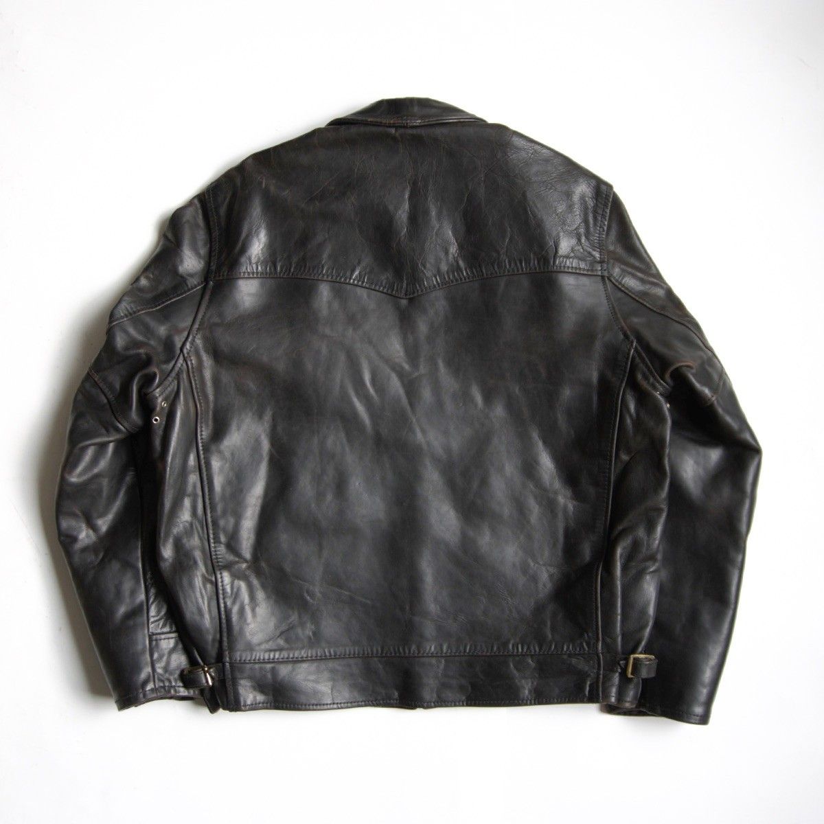 雰囲気抜群/ビッグサイズ】AERO LEATHER【ハイウェイマン ホースハイド 