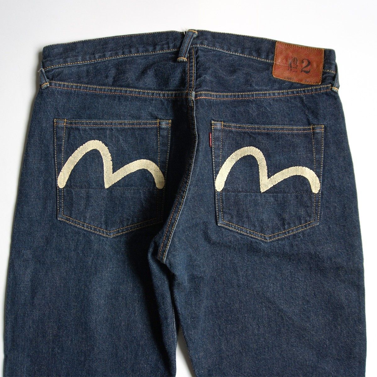 メンズ 【美品/濃紺】EVISU 【LOT.2000 デニムパンツ】36×35 エビス 